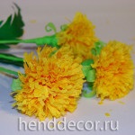 Mimosa - clasă de master - decorare cu caleidoscop