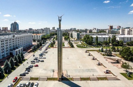 Monument de faimă, istorie Samara și fotografie