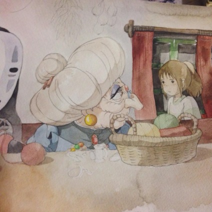 Desene animate Hayao Miyazaki în performanța mea și de ce am început să le desenez), plus pas cu pas