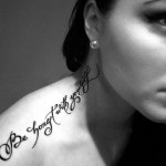 Inscripții pentru un tatuaj cu o traducere a expresiilor populare cu semnificație - fraze pentru tatuaje cu traducere
