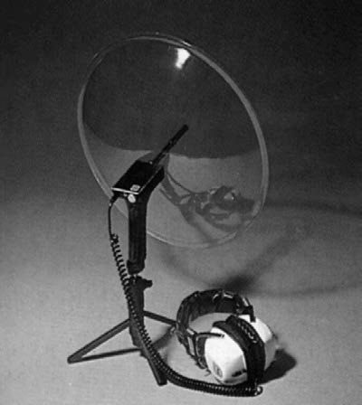 Microfoane directionale cu un reflector parabolic