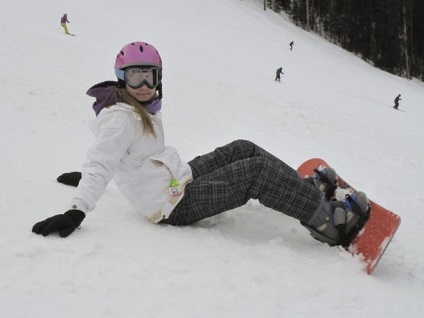 Învățați-vă copilul la snowboard