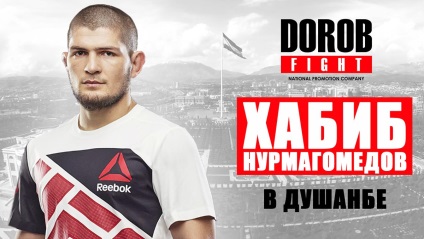 Invincible habib nurmagomedov va veni în Dushanbe, știri despre Tadjikistan asia-plus