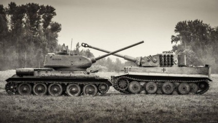 Incredible Tank Duel T34 și Panthers