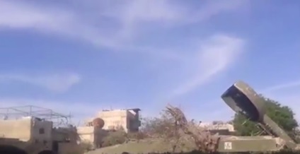 Hírek a nap káderek Szíria közelében a munka lövés - kígyó gornycha - a városban
