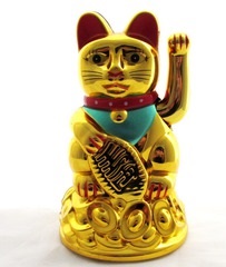 Amuletul Feng Shui, pisica de pază 