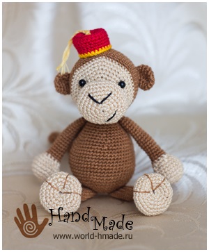 Monkey Abu Crocheted