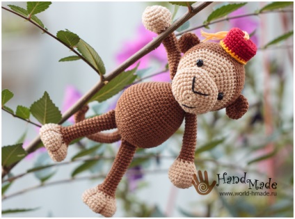 Monkey Abu Crocheted