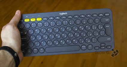 Recenzie - mașină de scris - logitech k380