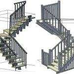 Eredeti lépcsők a második emeleten saját kezük, a design, a gyártási technológia jellemzői
