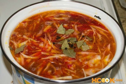 Növényi borscht - recept, hogyan főzzük hús nélkül