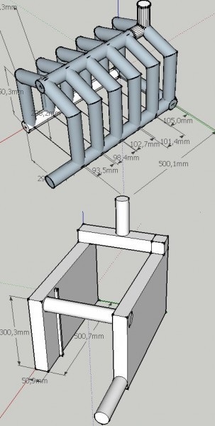 Furnace într-o casă de lemn cu propriile mâini