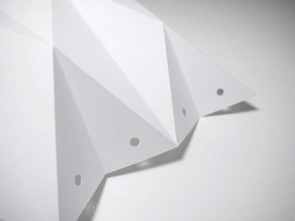 Plafond în stil origami - cum să faci sute de cursuri de master cu o fotografie