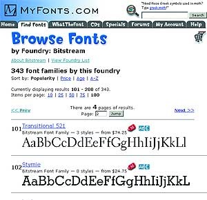 Cumpărați fonturile unde și cum