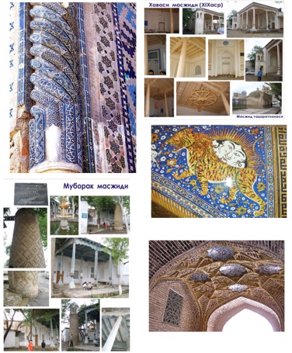 Aplicarea decorării arhitecturale și a materialelor plastice artistice în arhitectura medievală a Uzbekistanului