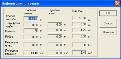 Proiectarea acoperișului și calcularea sistemului de raft în programul arkon