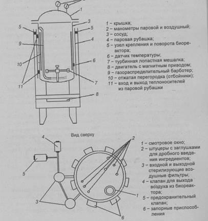 Bioreactoare industriale (tipuri, scheme, principiu de funcționare, avantaje, dezavantaje)