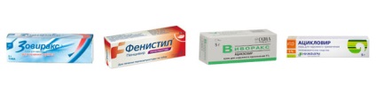 Medicamente antivirale împotriva comprimatelor și unguentelor de herpes