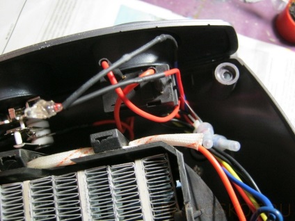 Repararea fișei de încălzire a ventilatorului
