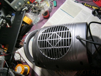 A ventilátor fűtés dugójának javítása