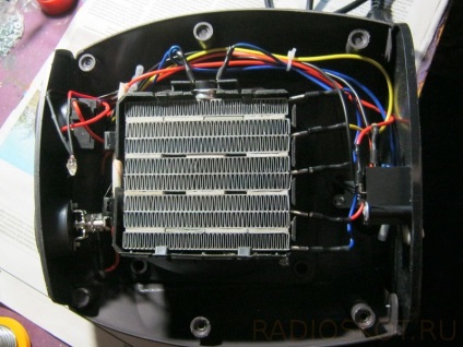 Repararea fișei de încălzire a ventilatorului