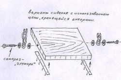 Градинска люлка от метал с ръцете си рисунки схема (видео)