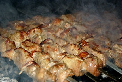 Shish kebabs 5 marinate populare