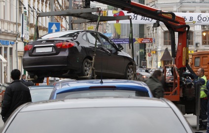 Penalizare pentru parcarea în locul nepotrivit