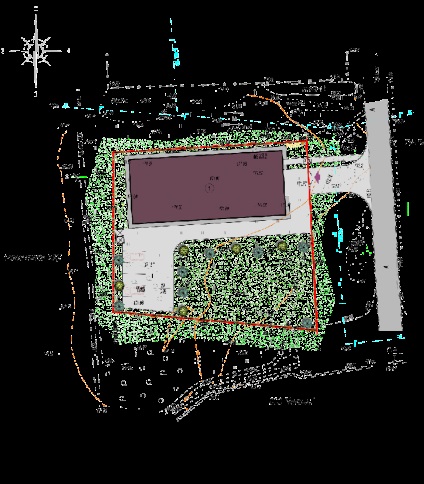 A projekt megtervezése a terület tervezésére - tervező és építőipari vállalat - árkád