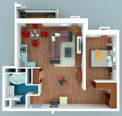 Modele moderne de apartamente