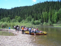 Rafting pe râul koiva sau - așa cum am devenit un om de apă turistică