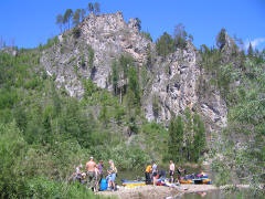 Rafting pe râul koiva sau - așa cum am devenit un om de apă turistică