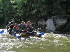 Rafting pe râul koiva sau - așa cum am devenit un om de apă turistică