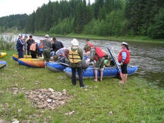 Rafting pe râul koiva sau - așa cum am devenit un om de apă turistică