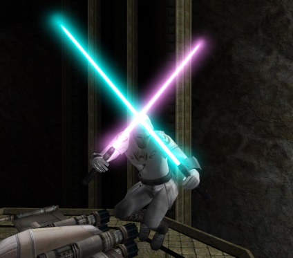 Star Wars Jedi Knight - Academia Jedi orice culoare a sabiei ușoare RGB culori într-un singur joc de jucător