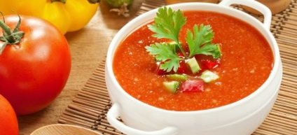 Supa gazpacho la domiciliu - reteta