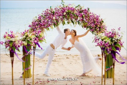 Nunta în Insula Koh Phangan din Thailanda
