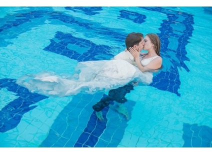 Fotografie de nunta sub apa - Michael Lattice, fotograf de nunta in Novosibirsk, Tomsk,