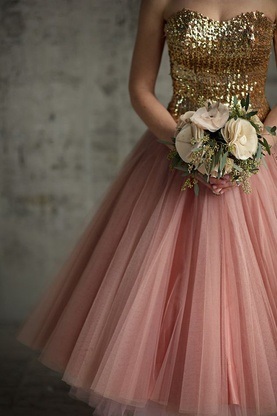 Nunta paleta roz si aur