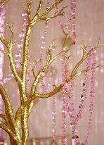 Nunta paleta roz si aur