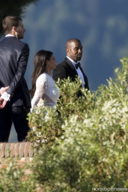 Fotografiile de nunta ale lui Kim Kardashian si Kanye West