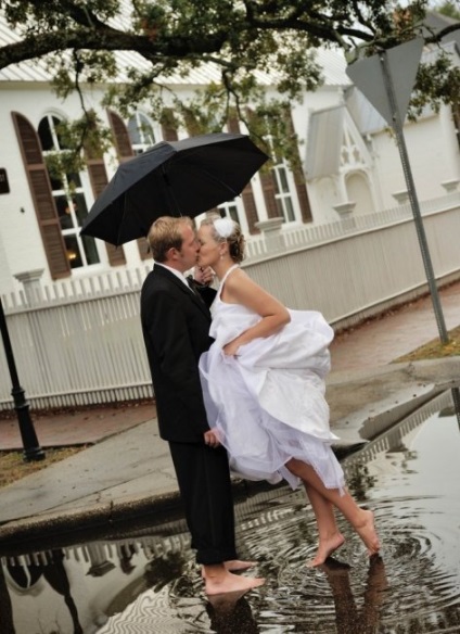 Umbrelă de nuntă - accesoriu rezistent la intemperii și elegant