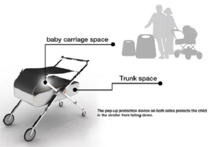 Transport pentru vizionarea nou-născuților din carcasele creative