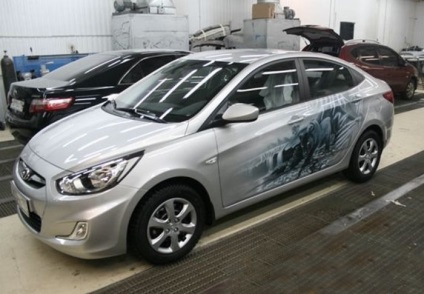 Tuning Hyundai Solaris (12 fotó), tuning hyundai solaris, videó, kritikák, tuning, hatchback,