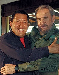 Hugo Chavez - putere - comerciant