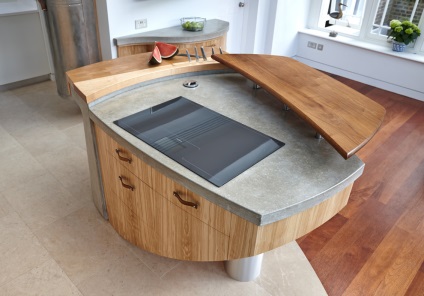 Un design unic ergonomic pentru o bucătărie mică, Anglia