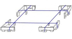 Instalarea cofrajului pentru instrucțiunile de fundație și opțiunile pentru dispozitiv, produs finit, alegere