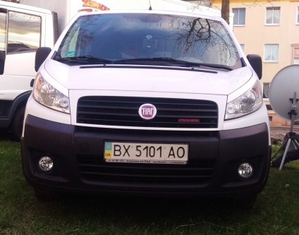 Instalarea lămpilor de ceață fiat scudo