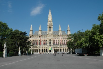 Bécsi Városháza, Bécs - történelem, leírás, fotó, helyszín