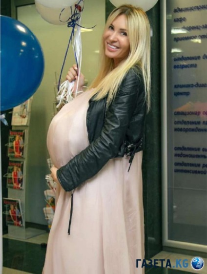Extras din spital Darya Pynzar fanii șocat de mama nou format a fost „în acest sport“